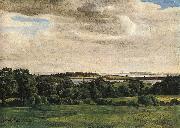 Adolph Friedrich Vollmer Holsteinische Landschaft oil on canvas